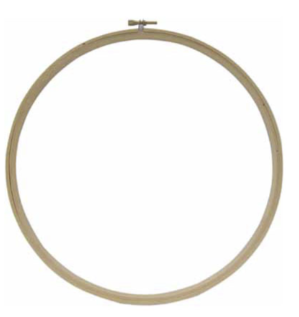 5&quot; Round Wooden Hoop