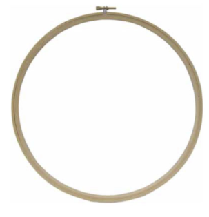 10&quot; Round Wooden Hoop