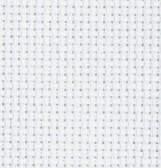 White Aida 14 Count 15x18&quot;