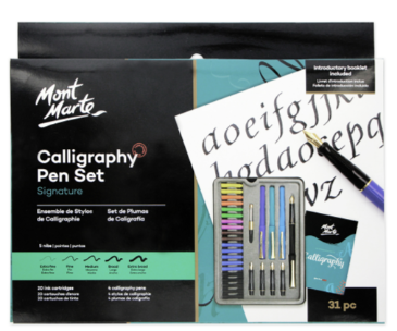 Mont Marte Calligraphy Set 31pc