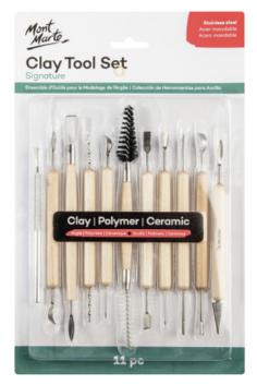 Mont Marte Clay Tool Set 11pc