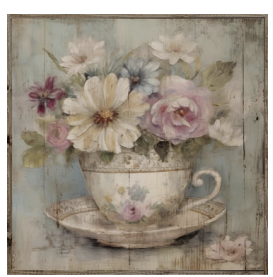 Floral Teacup