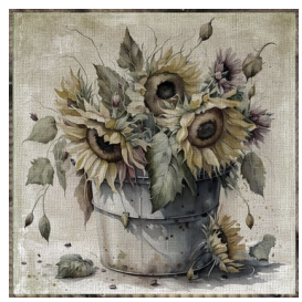 Sunflower Pail