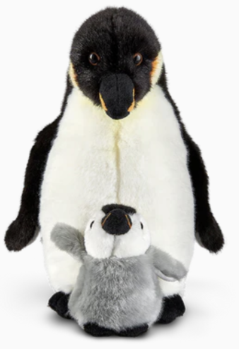 Living Nature Penguin With Chick