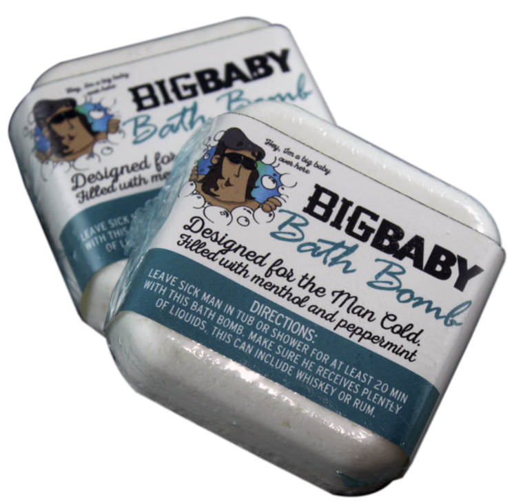 Bro Brick Big Baby Bath Bomb