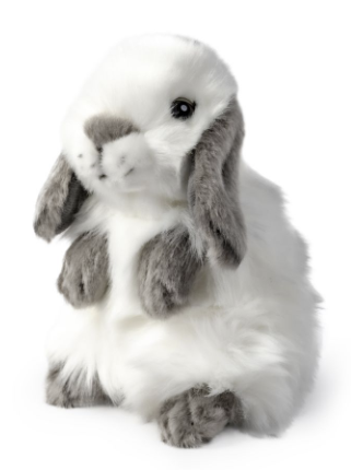 Living Nature Lop Eared Grey Rabbit