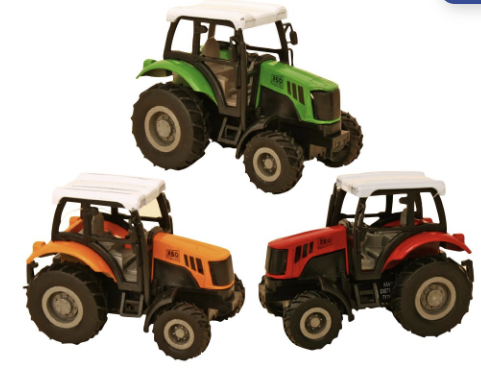 Pull Back Tractor