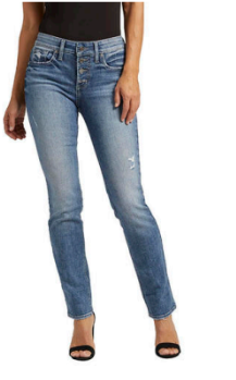 Silver Suki Classic Pocket Straight Leg