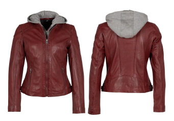 Allice - Dusty Red Hooded