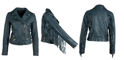Zoe - Teal Tassle Back