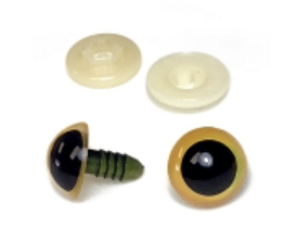 Safety Eyes - Yellow - 9mm
