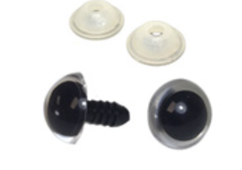 Safety Eyes - Clear - 18mm