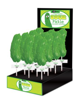 Sour Pickle Lollipop