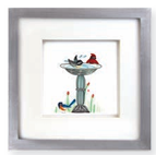 Quilling Card Frame - Silver