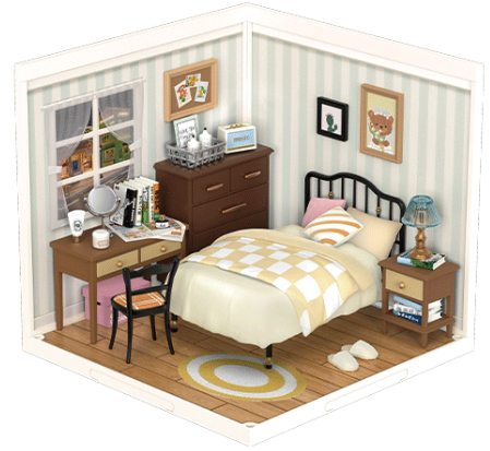 Creator Series Sweet Dream Bedroom