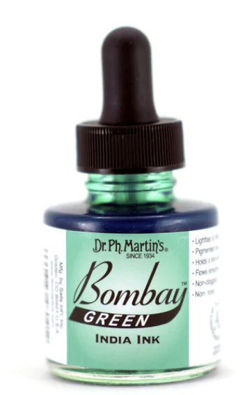 Bombay India ink - Green