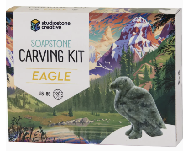 Soapstone Carving Kit - Eagle 2b