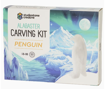 Alabaster Carving Kit - Penguin 2b