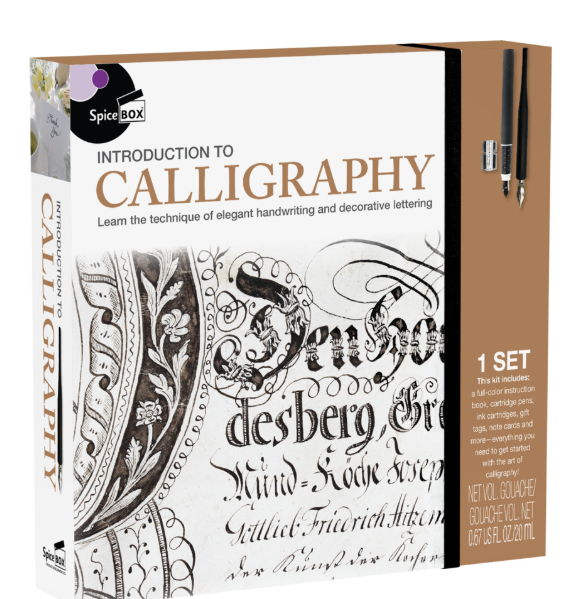 SpiceBox Kit - Intro to Calligraphy