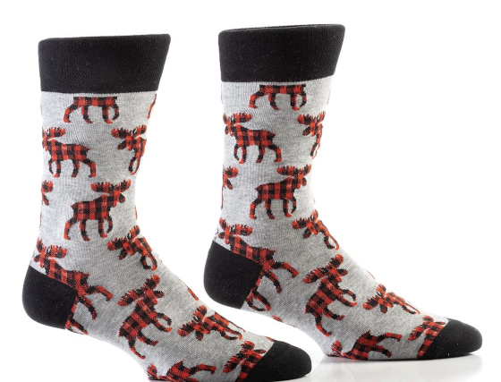 Yo Sox - Plaid Moose