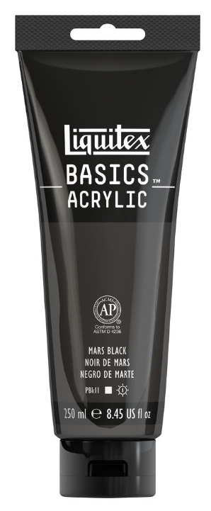Liquitex Basics Acrylic - 250 - Mars Black