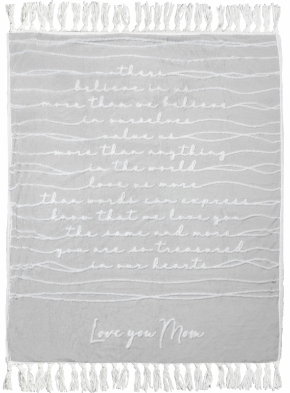 Sentiment Blanket -  Love you Mom