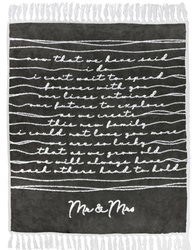 Sentiment Blanket - Mr &amp; Mrs