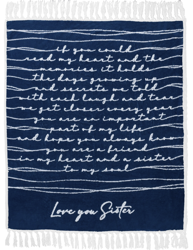 Sentiment Blanket - Sister