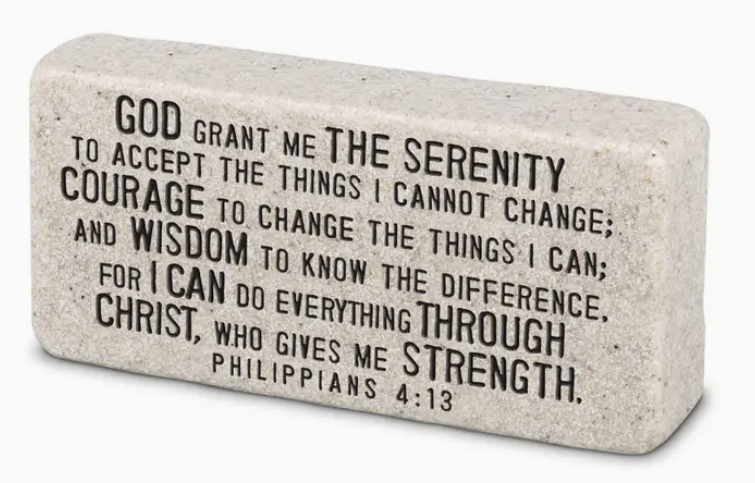Serenity Scripture Block