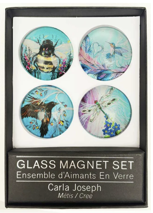 Indigenous Collection Glass Magnet Set - Carla Joseph