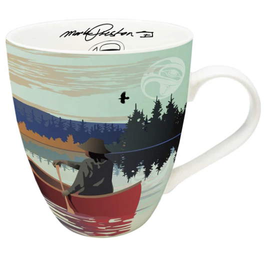 Indigenous Collection Lone Canoe Mug