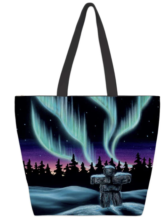 Tote Bag - Sky Dance Inuksuk