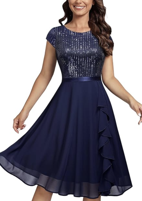 Ruffled Party Dress