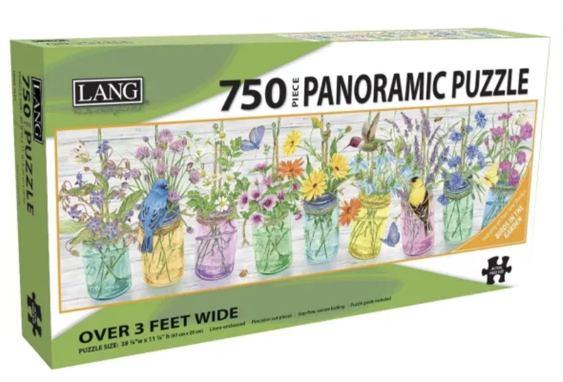 Panoramic Puzzle 750pc Herb Jars