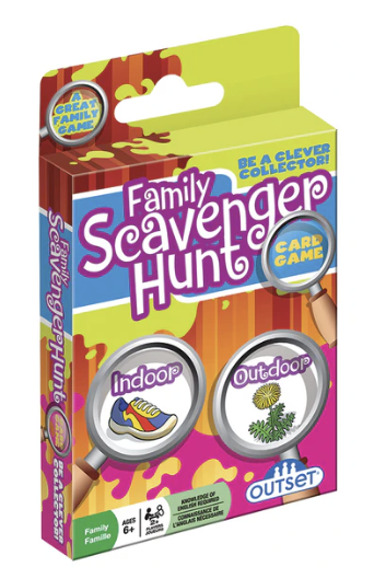 Family Scavenger Hunt Card Game