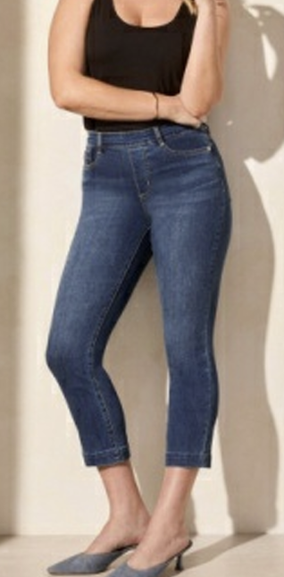 Audrey Pull On Straight Crop