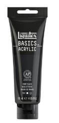 Liquitex Basics Acrylic - 118 - Ivory Black