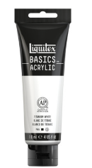 Liquitex Basics Acrylic - 118 - Titanium White