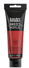 Liquitex Basics Acrylic - 118 - Cadmium Red Med Hue