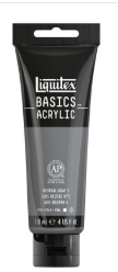 Liquitex Basics Acrylic - 118 - Neutral Gray Value 5