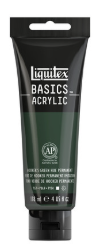 Liquitex Basics Acrylic - 118 - Hookers Green Hue Permanent