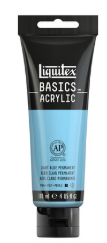 Liquitex Basics Acrylic - 118 - Light Blue Permanent