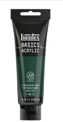 Liquitex Basics Acrylic - 118 - Phthalocyanine Green