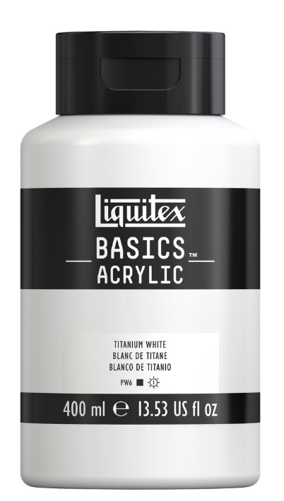 Liquitex Basics Acrylic - 400 - Titanium White