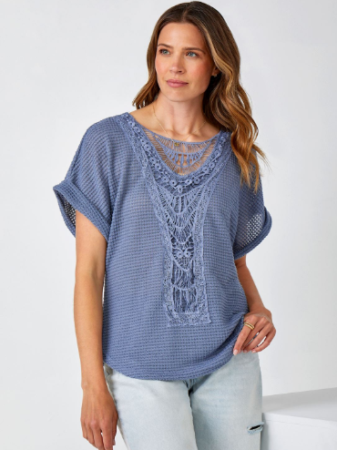 Detailed V Front Dolman