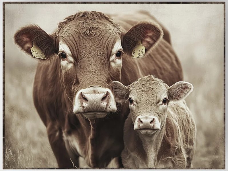 Cow with Calf