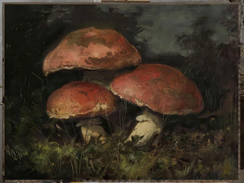 Vintage Inspired Mushrooms