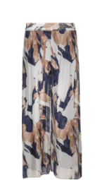 Navy Waves Flowy Pant