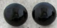 Solid Black Safety Eyes