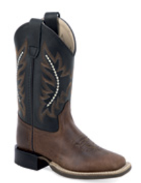 Youth Western Boot - Drk Brown